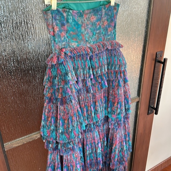 Hutch Nalina Tiered Strapless Maxi Dress size small - Picture 12 of 14